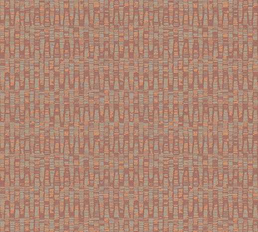 Narancssárga dekor tapéta textilhatású mintával