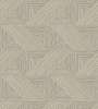 Natúr beige színű design tapéta homogén geometria mintával