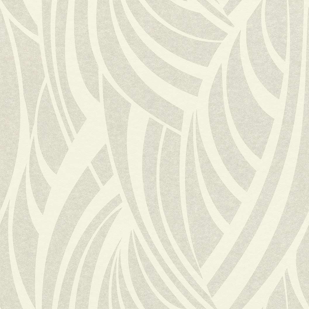Natúr színű modern csíkos mintás tapéta