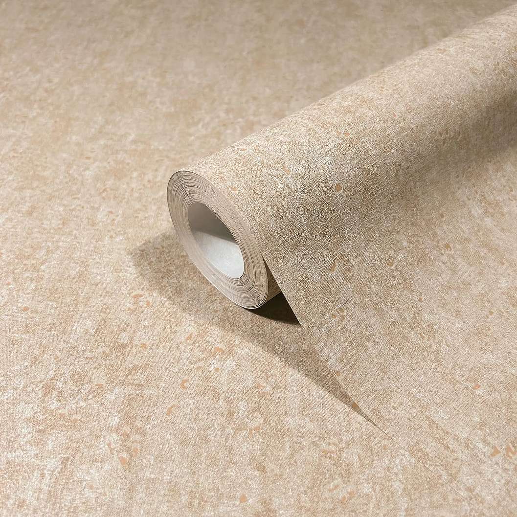 Nyers fal hatású tapéta beige színvilágban