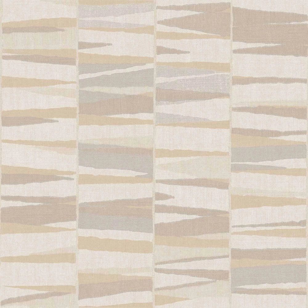 Olasz design tapéta absztrakt mintával beige színben