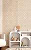 Olasz design tapéta fonott hatásu mintával beige színben