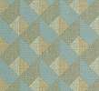 Olasz design tapéta kékes geometrikus mintával textil struktúrával