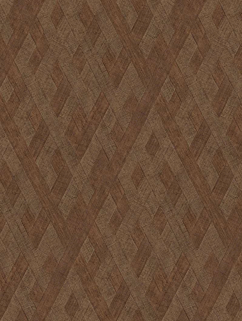 Olasz mosható designe tapéta fonódó csíkos mintával fényes bronz színben