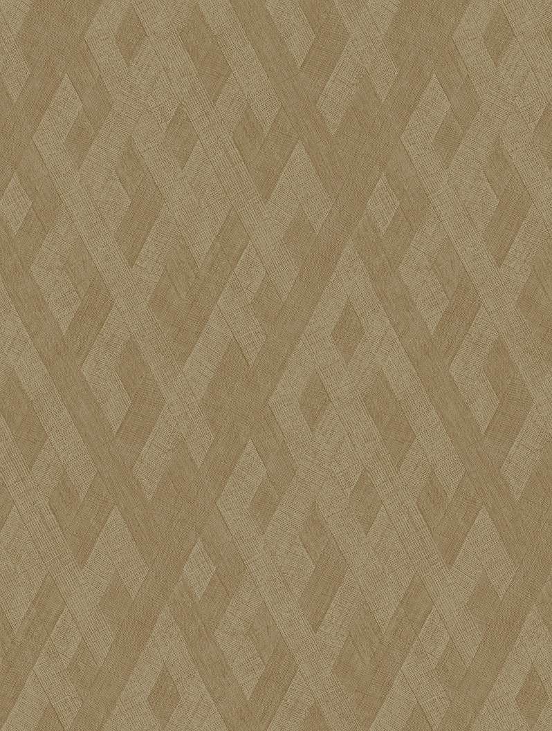 Olasz mosható designe tapéta fonódó csíkos mintával fényes krém színben