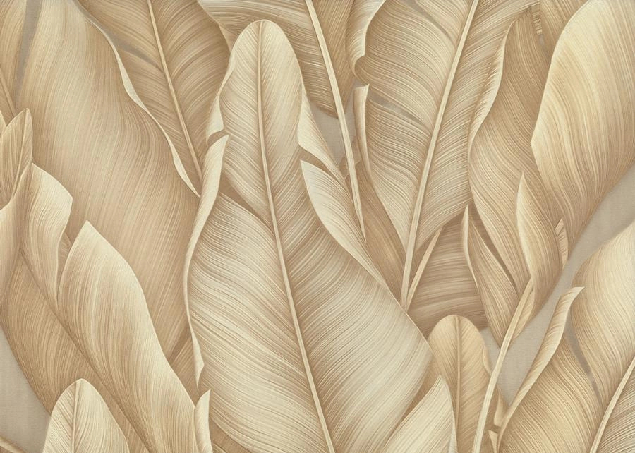 Olasz vinyl design tapéta elegáns levél mintával