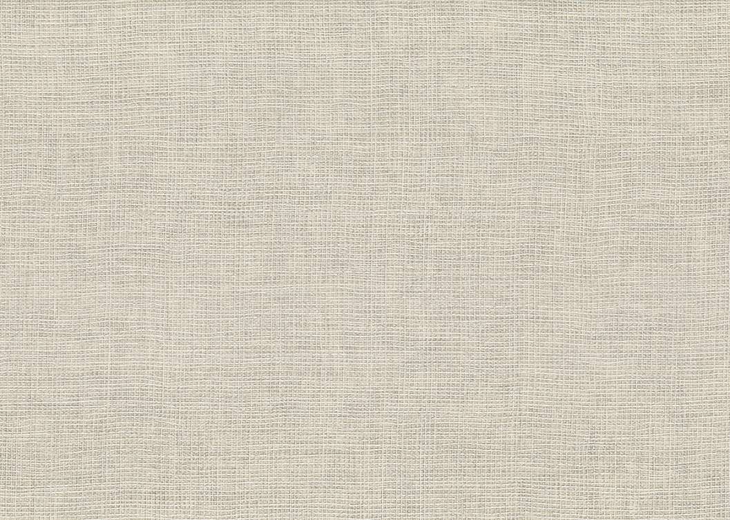 Olasz vinyl design tapéta textilhatású mintával enyhén fényes világosszürke színben struktúrált felüleltű