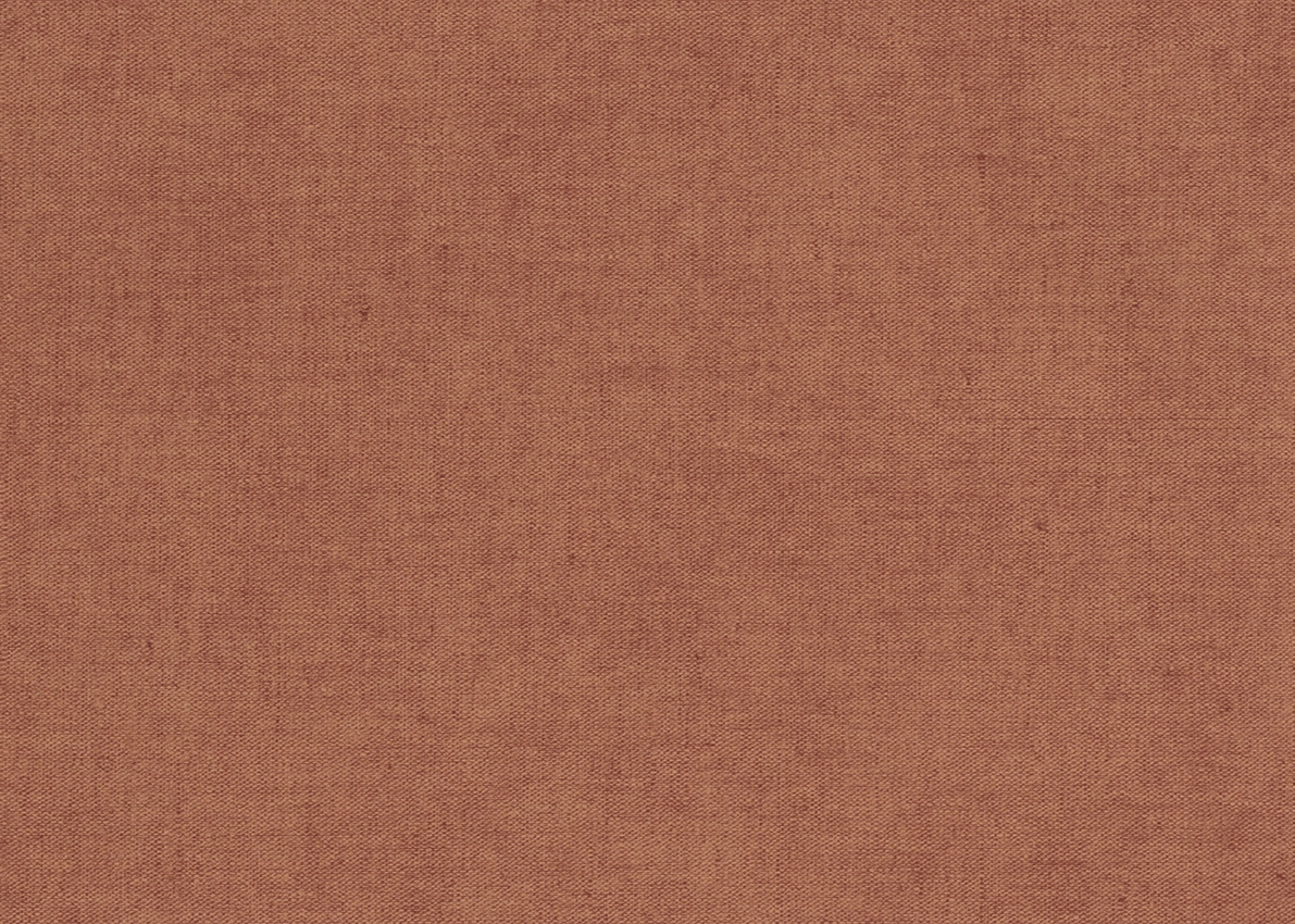 Olasz vinyl design tapéta textilhatású mintával enyhén fényes vörösterrakotta színben