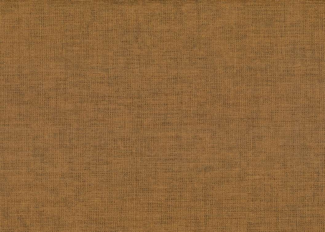 Olasz vinyl design tapéta textilhatású mintával medvebarna színben struktúrált felüleltű