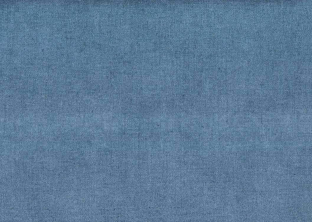 Olasz vinyl design tapéta textilhatású mintával metálos farmerkék színben