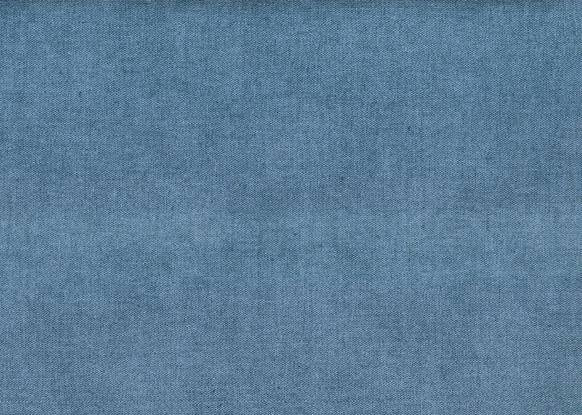 Olasz vinyl design tapéta textilhatású mintával metálos farmerkék színben