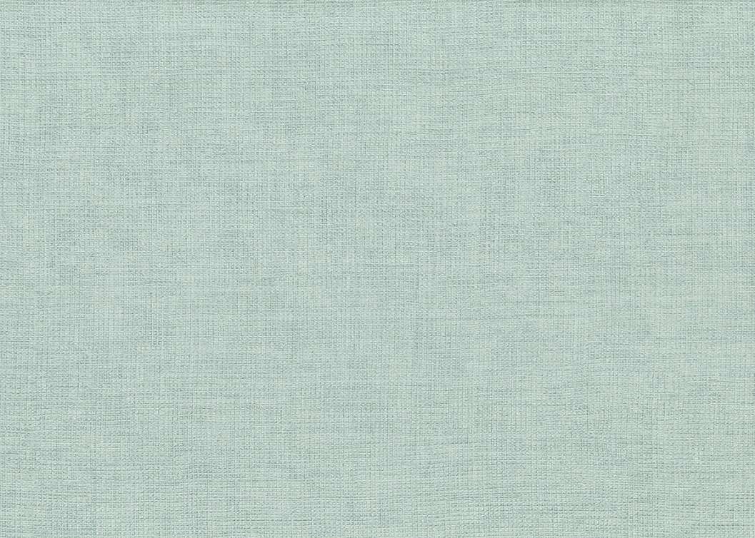 Olasz vinyl design tapéta textilhatású mintával vízkék színben struktúrált felüleltű