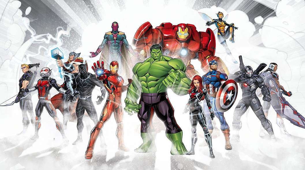 Óriás Marvel Avengers poszter tapéta 500x280