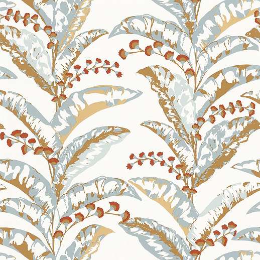 Óriás pálmalevél mintás mosható dekor tapéta
