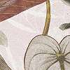 Óriás vlies fali poszter modern botanikus mintával