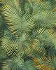 Óriás zöld pálmalevél mintás elegáns fotótapéta