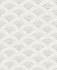 Orientális design tapéta szürke fehér geometrikus mintával