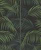 Pálmalevél mintás art deco tapéta