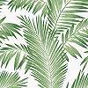Pálmalevél mintás tapéta trópusi zöld pálmafa levelekkel