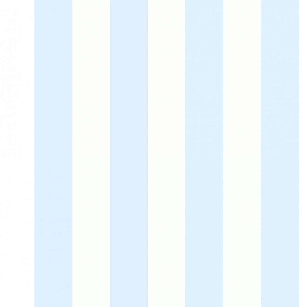 Pasztell kék csíkos mintás tapéta gyerekszobába