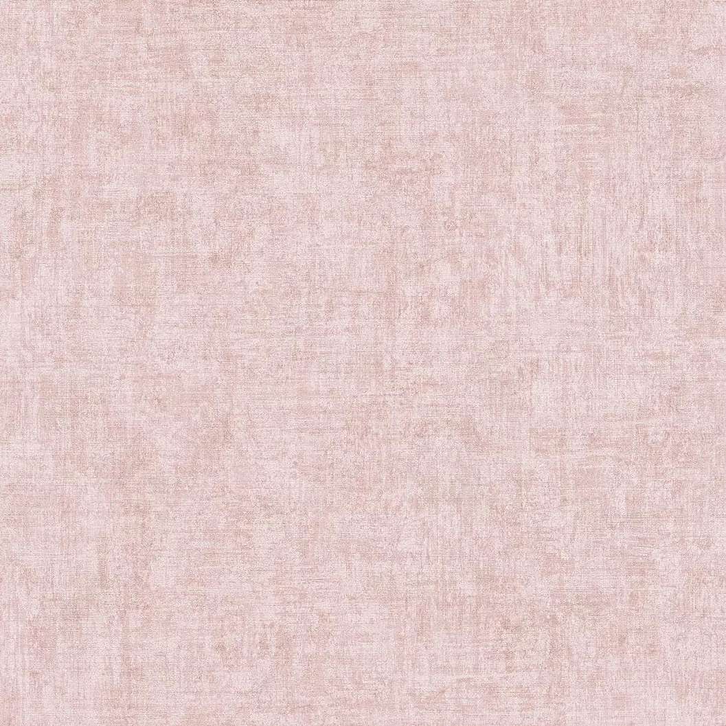 Pasztell rózsaszín finoman struktúrált egyszínű vlies vinyl tapéta