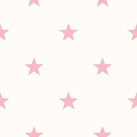 Pink csillag mintás vlies gyerektapéta
