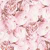 Pink design tapéta rózsa mintával mosható vinyl felülettel