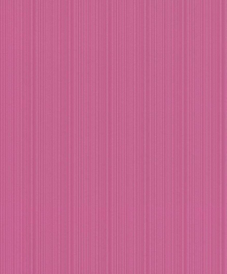 Pink egyszínű csíkos retro tapéta