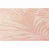 Pink modern vlies design tapéta mosható vinyl felülettel pálmalevél mintával