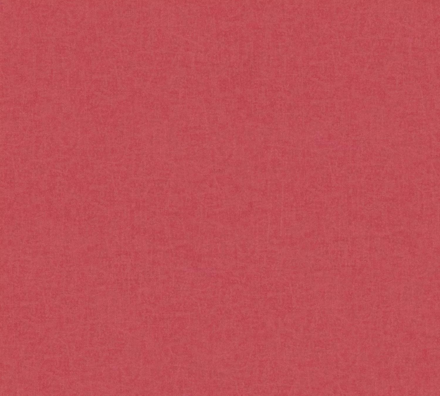 Piros vlies-vinyl uni tapéta