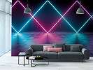 Poszter tapéta modern geometrikus mintával