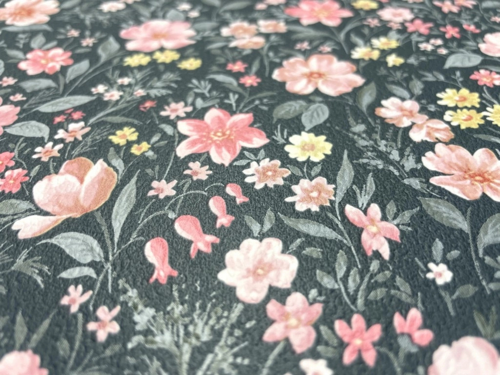 Provance tapéta apró szines virág mintával