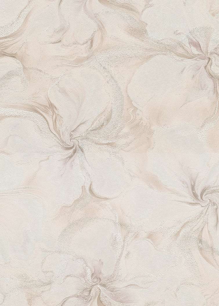 Púder virág mintás vinyl dekor tapéta enyhén csillámos