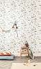 Rajzolt állat és butor mintás Khroma gyerek tapéta