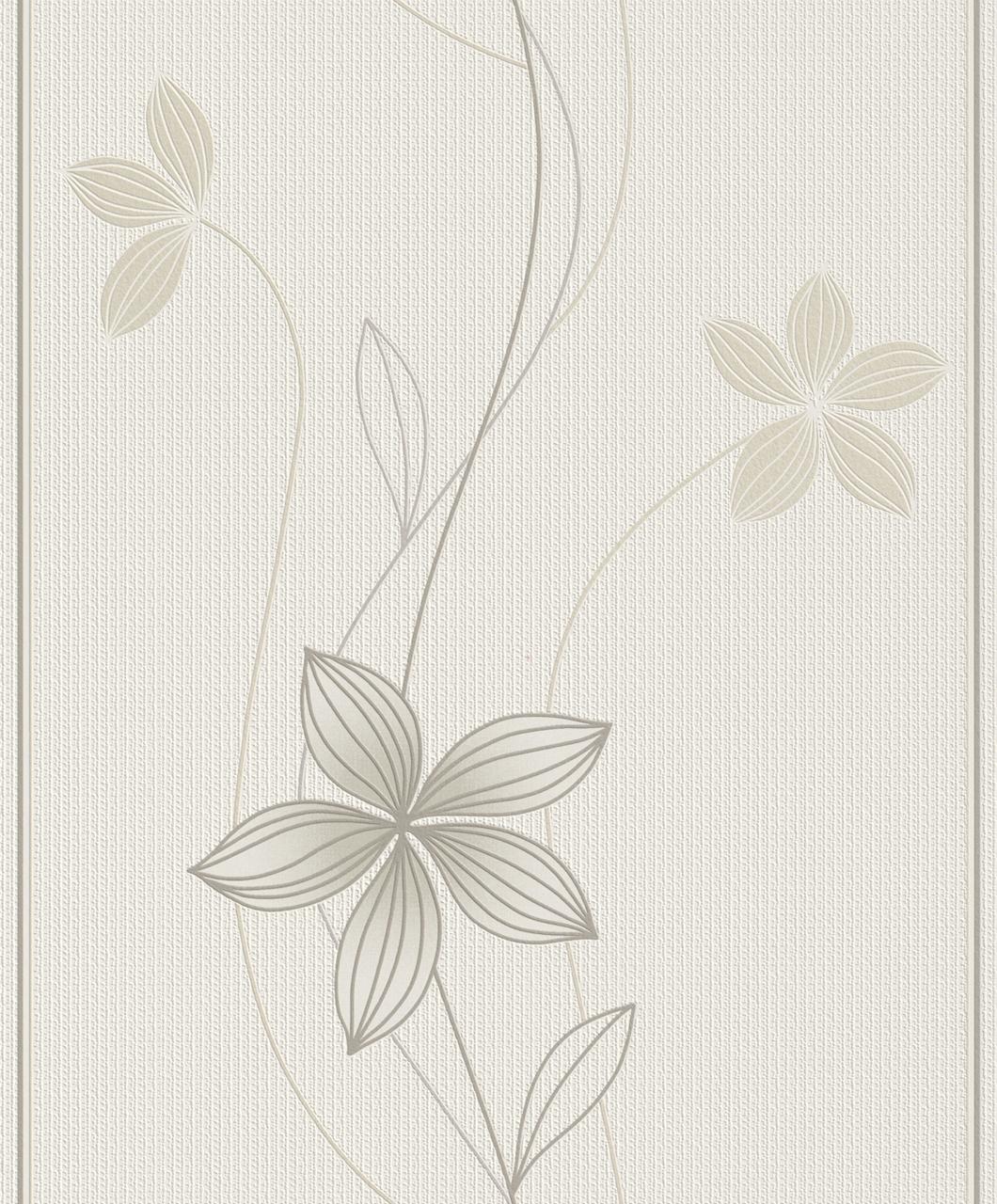 Retro virágmintás tapéta