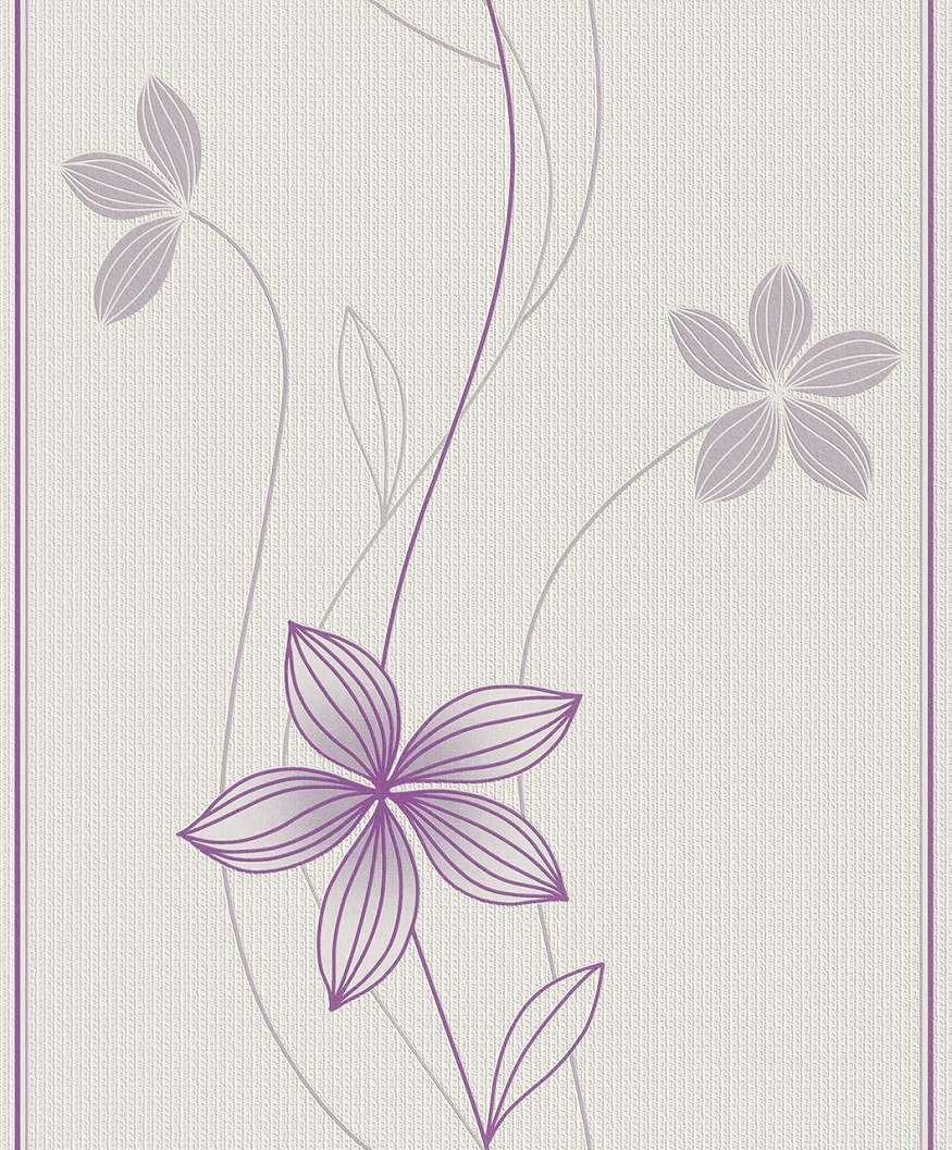 Retro virágmintás tapéta