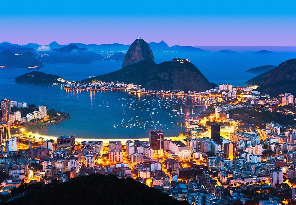Rio de Janeiro (Brazilia) fali poszter