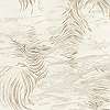 Roberto Cavalli design tapéta selyemfényű fehér és krém zebra mintás