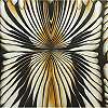 Roberto Cavalli luxus tapéta geometrikus mintával struktúrával