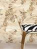 Roberto Cavalli luxus tapéta selyemfényű óarany és beige színű zebra mintával