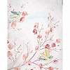 Romantikus akvarell madár és virágmintás fali poszter