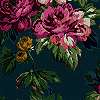Romantikus angol rózsavirág mintás design tapéta
