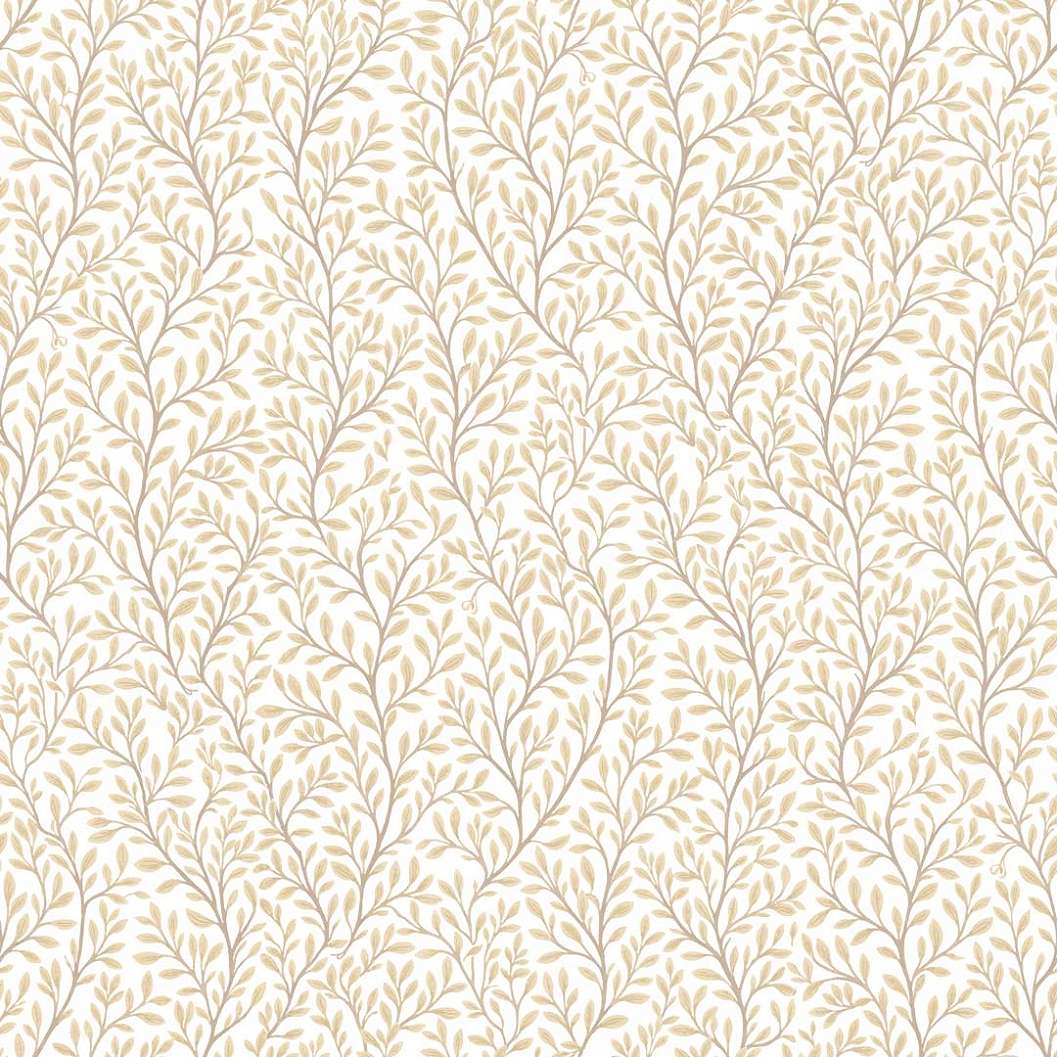 Romantikus beige inda mintás olasz vinyl tapéta