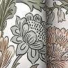 Romantikus britt vidéki stílusú virágmintás design tapéta