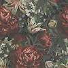 Romantikus virágmintás vlies design tapéta rózsa mintával