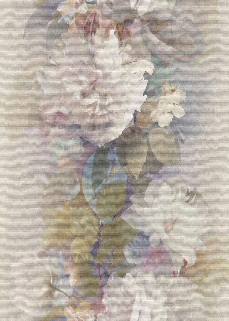 Rózsa mintás vinyl dekor tapéta