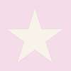 Rózsaszín alapon nagy fehér csillag mintás gyerek design tapéta