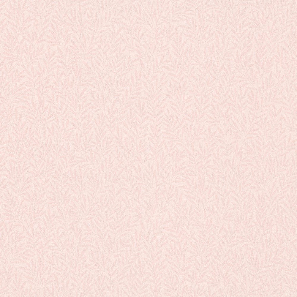 Rózsaszín apró levélmintás vlies design tapéta