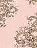 Rózsaszín barokk mintás vlies tapéta