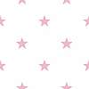 Rózsaszín csillag mintás vlies gyerektapéta